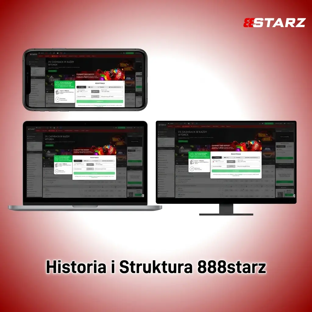 Logo i historia 888starz – licencja Curaçao, siedziba na Cyprze, operator Orakum N.V.