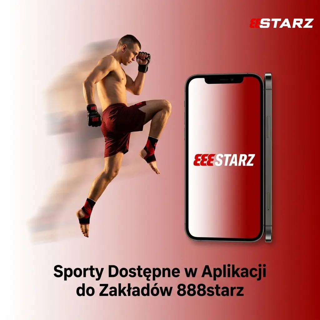 Aplikacja 888starz – zakłady sportowe i esportowe, piłka nożna, koszykówka, tenis, MMA i więcej dyscyplin
